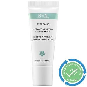 5/$25💜 Ren Clean Skincare Evercalm Ultra Comforting Rescue Mask 0.34 oz.